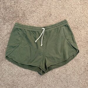 Aerie Forest Green Athletic Shorts